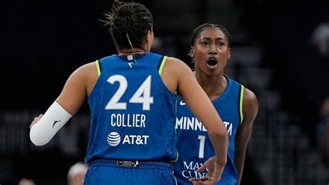 Collier scores a career-high 33 to help the Lynx beat the Storm 104-93